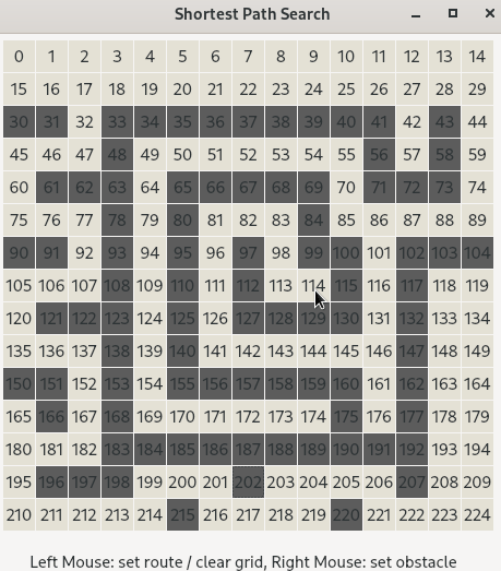 visualgorithms grid demo